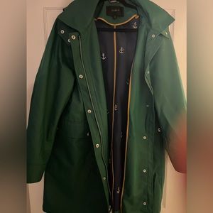 J Crew rain jacket